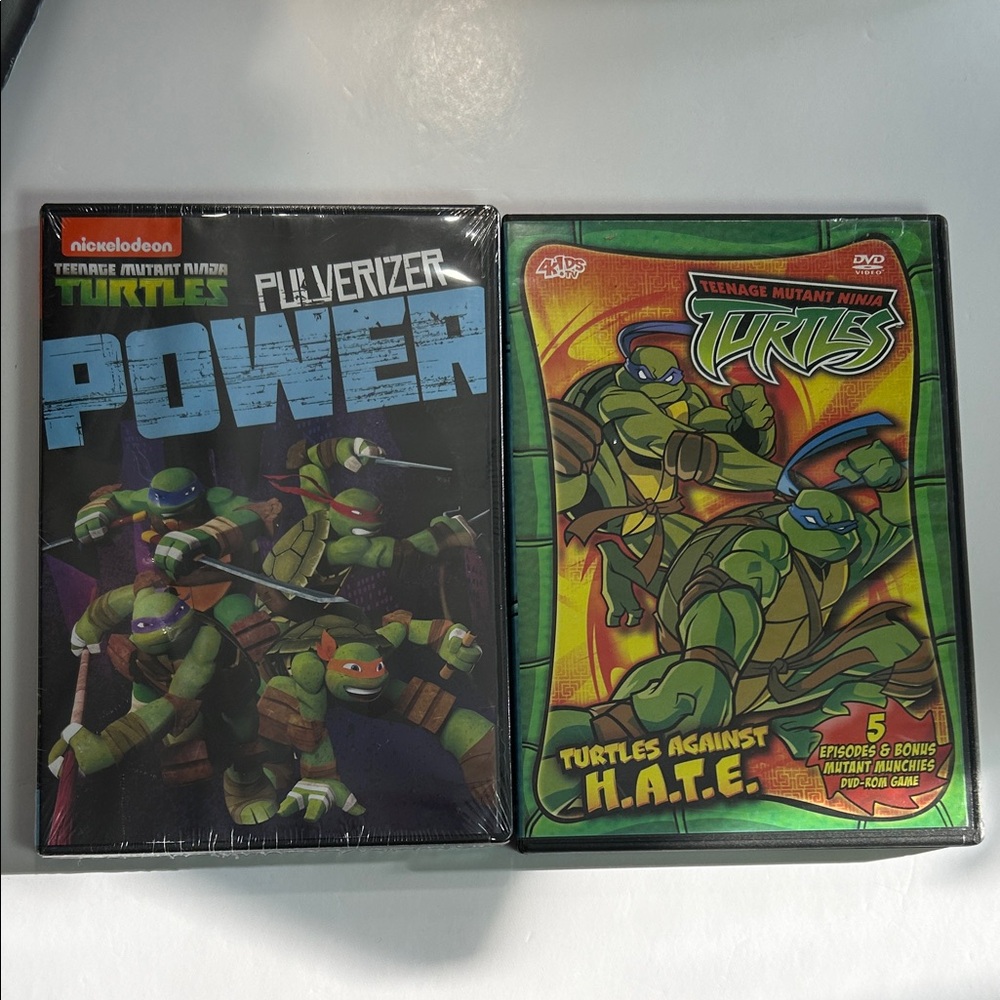 Teenage Mutant Ninja‎ Turtles DVD Set pulverizer power turtles against hate